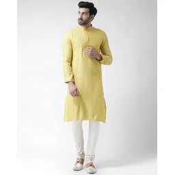 kisah plus Self Design Mandarian-Neckline Regular Kurta-picture-38