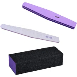 kisanpatel Buffer Nail Art Combo Of 3 | Soft, Hard & Block Buffer For Nail Art - 1 Pcs Each-picture-46