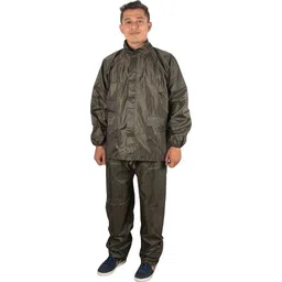 kishori fabs Solid Men Raincoat-picture-47