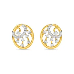Kisna Diamond & Gold Jewellery 14k (585) Gold Nuala Earring-picture-48