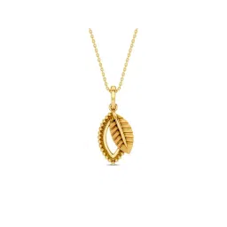 Kisna Diamond & Gold Jewellery 14k (585) Yellow Gold Pendant for Women-picture-17