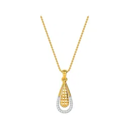 Kisna Diamond & Gold Jewellery 14k Aroha Diamond Pendant-picture-19