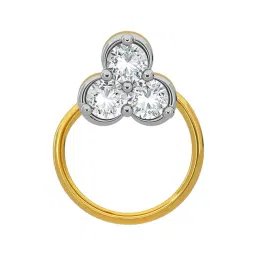 Kisna Diamond & Gold Jewellery 14k Gold & Diamond AmiraNosepin for Women-picture-22