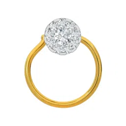 Kisna Diamond & Gold Jewellery 14k Gold & Diamond ElsieNosepin for Women-picture-18