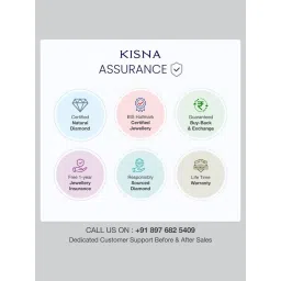 Kisna Diamond & Gold Jewellery 14k Gold & Diamond Fanatic Necklace for Women image 4