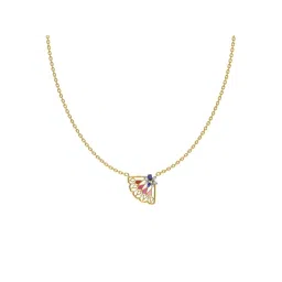 Kisna Diamond & Gold Jewellery 14k Gold & Diamond Fanatic Necklace for Women image 1