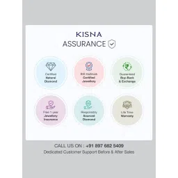 Kisna Diamond & Gold Jewellery 14k Neetya Evil Eye Pure Gold Bracelet for Women image 4