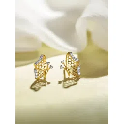 Kisna Diamond & Gold Jewellery 18k (750) Gold Missy Earring-picture-21