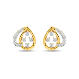 Kisna Diamond & Gold Jewellery 18k (750) Gold Natee Earring-picture-33