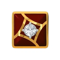 Kisna Diamond & Gold Jewellery 18k Gold & Diamond ArielNosepin for Women-picture-31