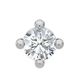 Kisna Diamond & Gold Jewellery 18k Gold & Diamond Blake Nosepin for Women image 3