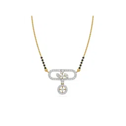 Kisna Diamond & Gold Jewellery 18k Gold & Diamond June Mangalsutra for Women-picture-11