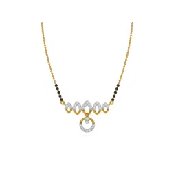 Kisna Diamond & Gold Jewellery 18k Gold & Diamond Justice Mangalsutra for Women-picture-37