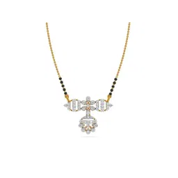 Kisna Diamond & Gold Jewellery 18k Gold & Diamond Kaitlyn Mangalsutra for Women-picture-38