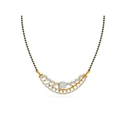 Kisna Diamond & Gold Jewellery 18k Gold & Diamond Kallie Mangalsutra for Women-picture-47