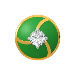 Kisna Diamond & Gold Jewellery 18k Gold & Diamond RosalieNosepin for Women-picture-21