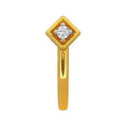 Kisna Diamond & Gold Jewellery 18k Gold & Diamond SiennaNosepin for Women-picture-35