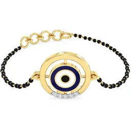 KISNA Real Diamond Jewellery Yellow Gold 14kt Diamond Bracelet-picture-13