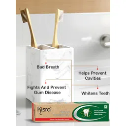 KISRA Set of 2 Herbal Strong Toothpaste- 50 g Each-picture-20