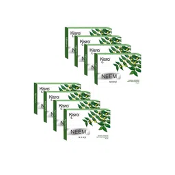 KISRA Set of 8 Natural Antiseptic Deep Pore Cleansing Neem Soaps - 75 g Each-picture-28