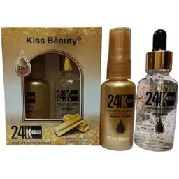 kiss beauty 24k gold makeup fix spray & Primer - 80 ml-picture-25