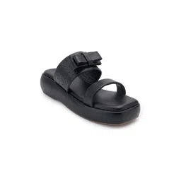 KISTEPS Women Textured Platform Sandals-picture-11
