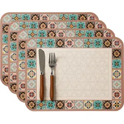 kitchantique Rectangular Pack of 4 Table Placemat-picture-4