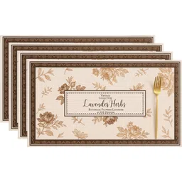 kitchantique Rectangular Pack of 4 Table Placemat-picture-8