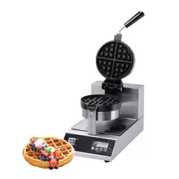 Kitchenrama 2.3 kW Belgian Round Waffle Iron KX-2205G-picture-17