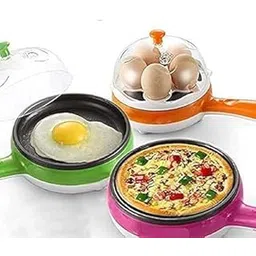 KITCHENSTYLENT WITH DEVICE OF K Enterprise 2 in 1 Electric Egg Boiling Boil-Dry Temperature Protection New Unique Multifunctional Steamer Egg Frying Pan Egg Boiler Machine Non-Stick-picture-40