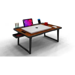 kitchoff Study Table and Laptop Table Wood Portable Laptop Table-picture-19