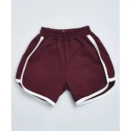 Kiwi Cotton Side Taped Shorts - Purple-picture-10