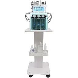 KIYO Hydrafacial Machine Salon Roller Trolley Cart | Beauty Instrument Stand with Tray with Wheel, (Load 60KG), Trolley for Beauty or Medical Equipment-picture-18