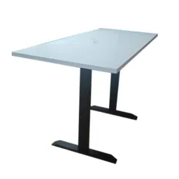 Klass Ergonomic 700-1150mm Black Manual Height Adjustable Stand with WhiteTable Top, KL SN 07 B / WHTT - 750-picture-20