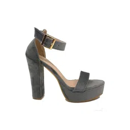 Klaur Melbourne Suede Party Block Sandals-picture-22