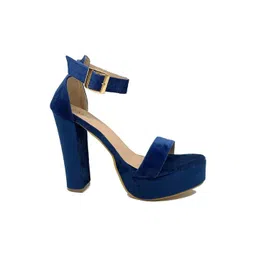 Klaur Melbourne Suede Party Block Sandals-picture-24