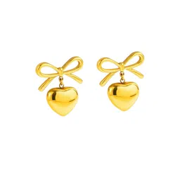Klean & Care Heart Shaped Studs Earrings-picture-24