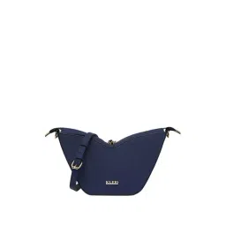 KLEIO Navy Solid Small Sling Handbag-picture-44