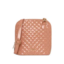 KLEIO Peach Rivets Medium Sling Handbag-picture-33