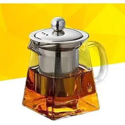 klickio Premium Borosilicate Glass Teapot with Stainless Steel Infuser & Lid Tea Urn-picture-26