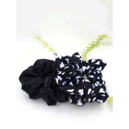 KLIYARA Women Set of 2 Satin Scrunchies-picture-41