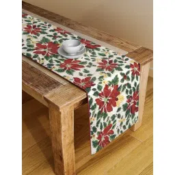 Klotthe Floral Multicolor 300 TC Cotton Blend Table Runner-picture-39