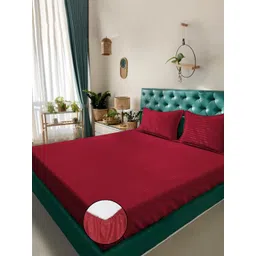 KLOTTHE Polycotton Fitted King Bedsheets-picture-16