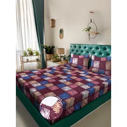 KLOTTHE Polycotton Fitted King Bedsheets-picture-17