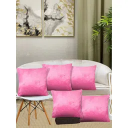 KLOTTHE Red 5 Pieces Wool Cushion Covers-picture-27