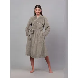 KLOTTHE Shawl Collar Bath Robe-picture-23