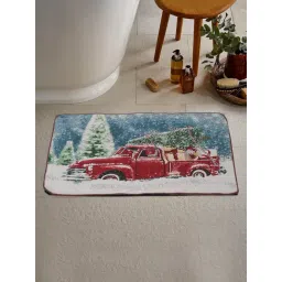 Klotthe Woven Multicolor 300 TC Cotton Blend Bath Mat-picture-47