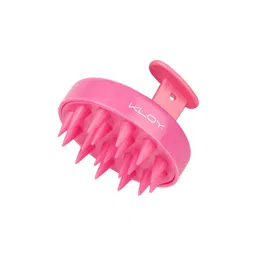 KLOY Round Hair Scalp Massager Shampoo Brush with Super Soft Bristles - Pink-picture-29