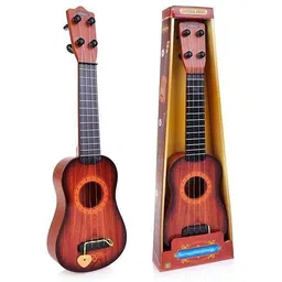kmc kidoz 4-String Acoustic Guitar/ Musical Instrument Learning Toy for Kids/ Mini Guitar Toy-picture-17