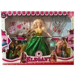 kmc kidoz Beautiful Elegant Doll Set with Accessories for Girl Kids-picture-13